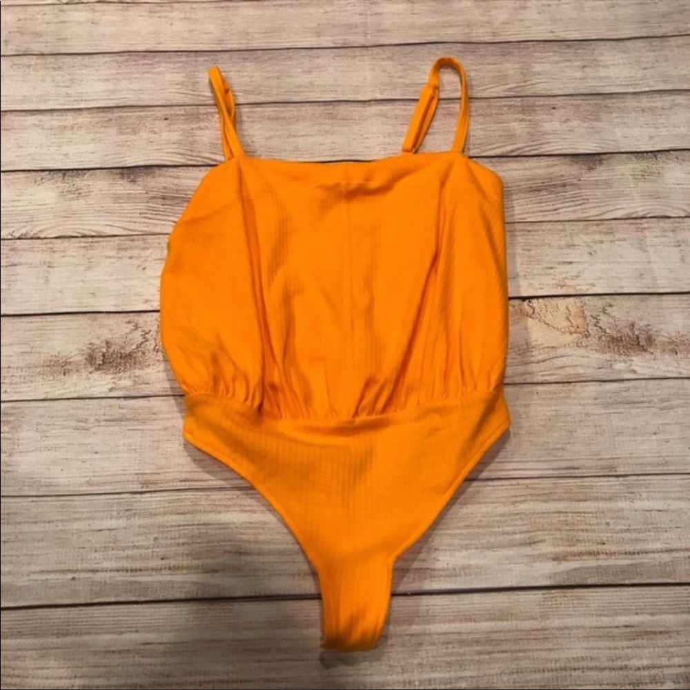 {Free People} Marigold Bodysuit NWT